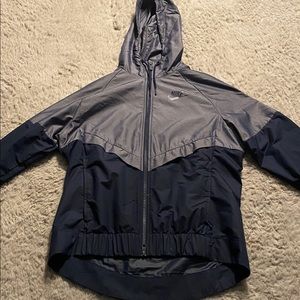 Women’s Blue Iridescent Nike Windbreaker